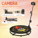 MWE USA stock Chacktok 360 photo booth 68/80/100cm ready to ship, machine supports mobile phone control