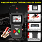 BM550 battery-diagnostic tool, Car Battery-analysetester, universal Detection-apparatuur