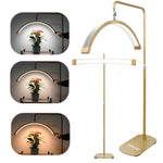 FOSOTO EU US Overseas Warehouse Gold LED Half Maan Lamp