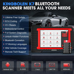 KINGBOLEN K7 lifetime free OBD2 Scanner bidirectional control Scan Tool FCA Autoauth