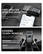 USA Warehouse XTOOL A30M Kit 2026 New OBD2 Scanner Full-system diagnostics Tool with Bidirectional 26+ Reset Free update
