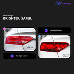 AKD Car Styling tail light for Audi A5 2008-2012 tail light Mistachterlicht brake light turn signal Auto-Accessories