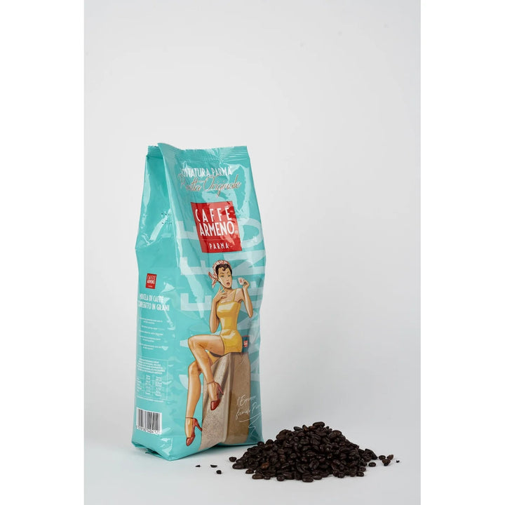 Armeno Caffe Srl Premium Quality 1Kg Italian Coffee beans Robusta and Brazilian Healthy Pack For Daily Espresso Use