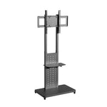 Unho universal Rotating Vertical Tv Vloerbevestiging Stand Bracket For 32-65 Inch Tv Stand Max Belasting 50Kg In height adjustable 130-160Cm