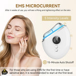 PL Direct available EMS Microcurrent Facial massager Gua Sha Facial lifting Device 5-level skin firming wrinkle reduction beauty tool