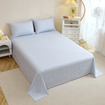 3-piece set 1 bed sheet with print and 2 pillowcases 50x70cm 100% polyester breathable for all seasons