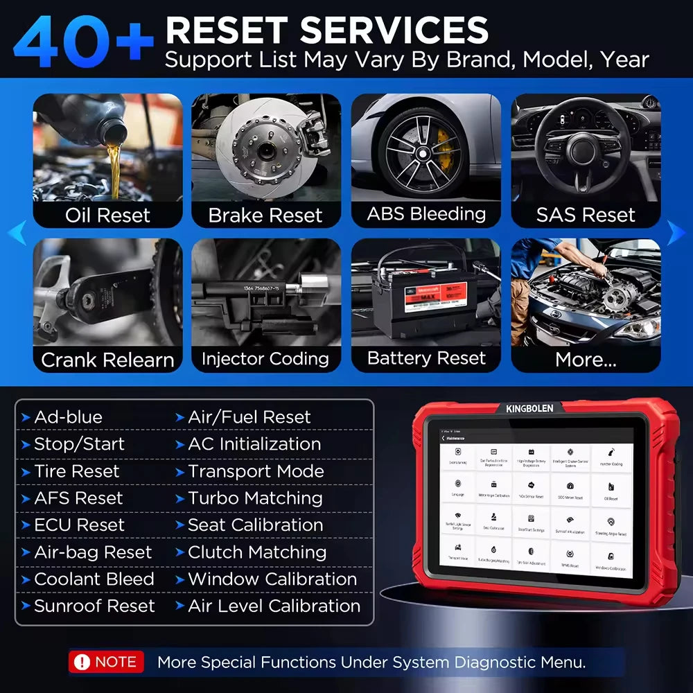 KINGBOLEN K10 PRO automotive diagnostics Master 34 Auto universal CAN FD DoIP ECU programming Multifunctionele All-in-One Tes