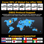 USA EU Warehouse LAUNCH CR3008 PLUS Car Motor Diagnostics OBD2 scanner with battery tester lifetime free update