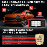 LAUNCH X431 Crp129i V2.0 OBD2-code reader Multi-system Auto Scan Tool with 12 Hot Services 1 year warranty
