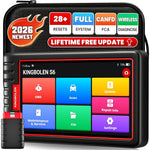 USA EU Warehouse Kingbolen S6 OBD Automotive scanner Bluetooth all-system Car Diagnostics tool 28 Resets Ventilation Lifetime Free