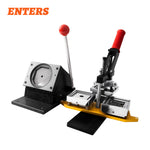 Manual 63,5 mm Square fridge magnet making machine kit