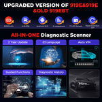 LAUNCH 2026 X431 CRP919E BT ELITE Automotive diagnostic Terminal with Bluetooth bidirectional ECU coding and 37+ Services