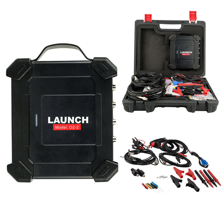 LAUNCH X431 O2-2 Scope Box Oscilloscope 4 Channels 100MHz USB DC Automotive Oscilloscopes supports work with PRO3S+ /PAD V
