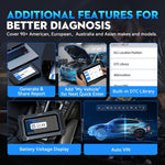 EU USA Warehouse D6S XTOOL free updates diagnostic tool universal OBD2 Scanner Auto ECU Computer diagnostic device 2026 new