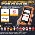 Usa Eu Warehouse Launch Cre For Chrysler Obd2-scanner Full-System Diagnostic Bidirectional Scan tool ECU coding Lifetime free