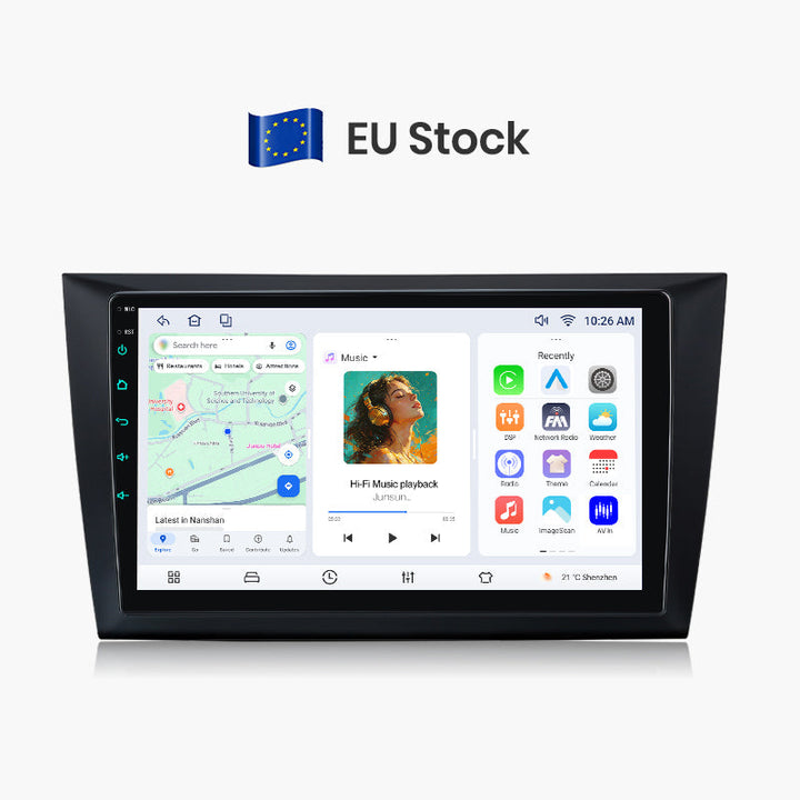 Junsun wireless CarPlay autoradio for Volkswagen (VW) Golf Mk6 (Typ 5K/517) 2008-2016 Android GPS navigatie multimediaspeler