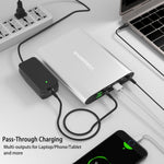 Trendproduct 2025: Hotverkopende 50000mah Powerbank with fast charging, portable laptoplader 12v/19v/20v for Macbook