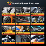 THINKCAR ThinkScan 662 diagnostic tool 4 system OBD2 Scanner Active Test 12 Resets CAN FD Auto Scan tool lifetime free update