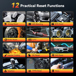 THINKCAR ThinkScan 662 diagnostic tool 4 system OBD2 Scanner Active Test 12 Resets CAN FD Auto Scan tool lifetime free update