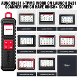 Usa EU warehouse Launch I-TPMS Tire pressure monitoring system Servicetoolwerk With X-431 scanner