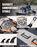 free shipping MYBOAT Surfboard Stand-up Paddleboard Ultra Stabiele Inflatable SUP Paddleboard with Drop Stitch material