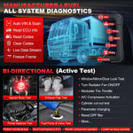 LAUNCH X431 Pro3 ACE 2026 Geüpgradede Bidirectional Scan tool with Dbscar VII Connector OEM Topology map