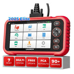 USA EU Warehouse LAUNCH CRP123I V2.0 Elite OBD2 Scanner 2026 lifetime free updates Tool for Motor ABS SRS diagnostic