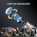 MUCAR E021 Motorinspectie dual Lens Camera Endoscoop for Slotenmaker Autowerkplaats CE Gecertificeerd Wholesale Flexibele End
