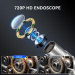 MUCAR E021 Motorinspectie dual Lens Camera Endoscoop for Slotenmaker Autowerkplaats CE Gecertificeerd Wholesale Flexibele End
