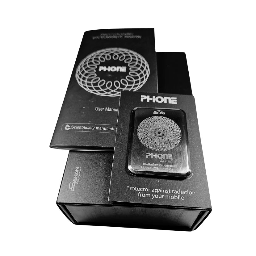 Pranan Diamond Mobile phone Accessories Neutraliseert Stralingseffecten die door Mobile phones worden uitgezeept Spanje