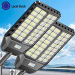 German Stock All-in-One solar street light High capacity 22Ah LiFePO4 battery Motion detector Remote control EU Local shipping