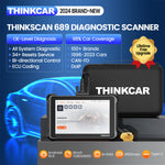 lifetime free updates ThinkScan 689 full-system diagnostics Tool OBD2 Scanner with THINKCAR Tkey101 Autosleutelprogrammeur