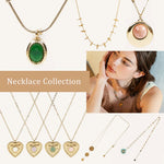 CUCOCUCA YXQ 53 Long-Lasting Shine Gold brushed stainless steel fine chain necklace