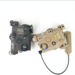 Tactische PEQ 15 Red Laser white Light and IR Vult Light Buitenlaserwijzers Red Laser Scout Lights