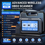 EU Stock XTOOL D7W EU Multi-merk Auto Scanner OBD2 diagnostic device diagnostic tool for Auto's key programming for Alle Voer