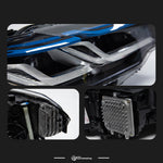 2 pieces Akd Car Styling Head Lamp For Bmw G30 2017-2020 G31 Daylights Turn signal High beam Car Accesorios Gemodificeerde