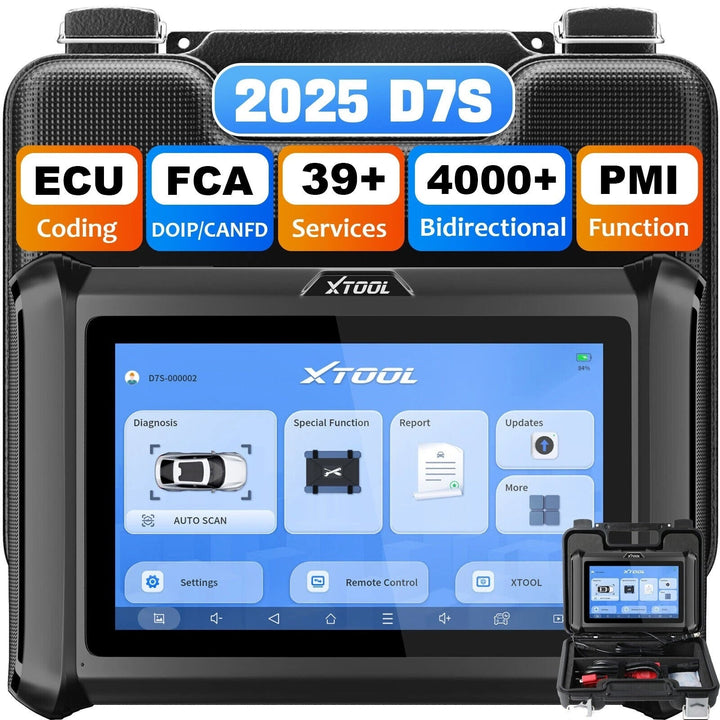 USA Warehouse XTOOL D7S Automotive Auto key Programmeringsmachine Scanner Automotive professional diagnostic Scanner for All 