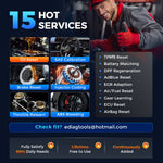 KINGBOLEN S6 ELITE lifetime free bidirectional OBD2 Scanner full-system diagnostics Tool with 15 Resets