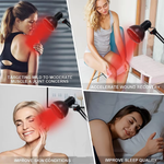 Nabij-infrarood warmtelamp for deep heater and lighting of muscle- and gewrichtspijn