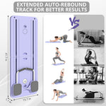 durable, eco-friendly, portable Pilates Reformer Board Set, foldable, 5-in-1 multifunctional, buikspierfitness, yogabord, home, PP