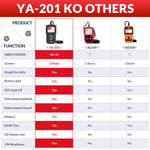 Ediag Ya201 Obd2-scanner Full Obd2-modi Controleren the Engine code reader After The 1996 of All Obdii/Eobd/Kobd/Can-Auto 'S 