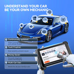 THINKCAR ThinkScan 672 bidirectional Scantool 7 Inch Display TPMS oil EPB DPF Reset OBD2 Scanner diagnostic tools