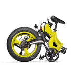 EU in stock NX Luxury Bicycle yellow orange foldable Good Shock absorption Bicycle 20" City bike for men women