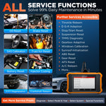 US EU Warehouse LAUNCH CRE for Honda Car diagnostics Scan tool OBD2 Scanner for Accord With All Reset Service