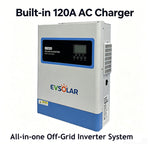 EU VS fast delivery 6.2KW Off Grid Inverter dual Output 6200W Solar Inverter 9000W PV Input 500Vdc MPPT 10ms UPS Transfer
