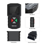 Kingbolen YA201 Auto Code Reader Obdii/Eobd Auto Diagnostic Tool Datastroom Besparen Afspelen OBD2 Scanner Clear Code Pk CR30