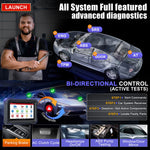 LAUNCH X431 PRO3 ACE full system wireless diagnostic Scantool with DBScar VII OEM Topologie Mapping ECU coding Scanner