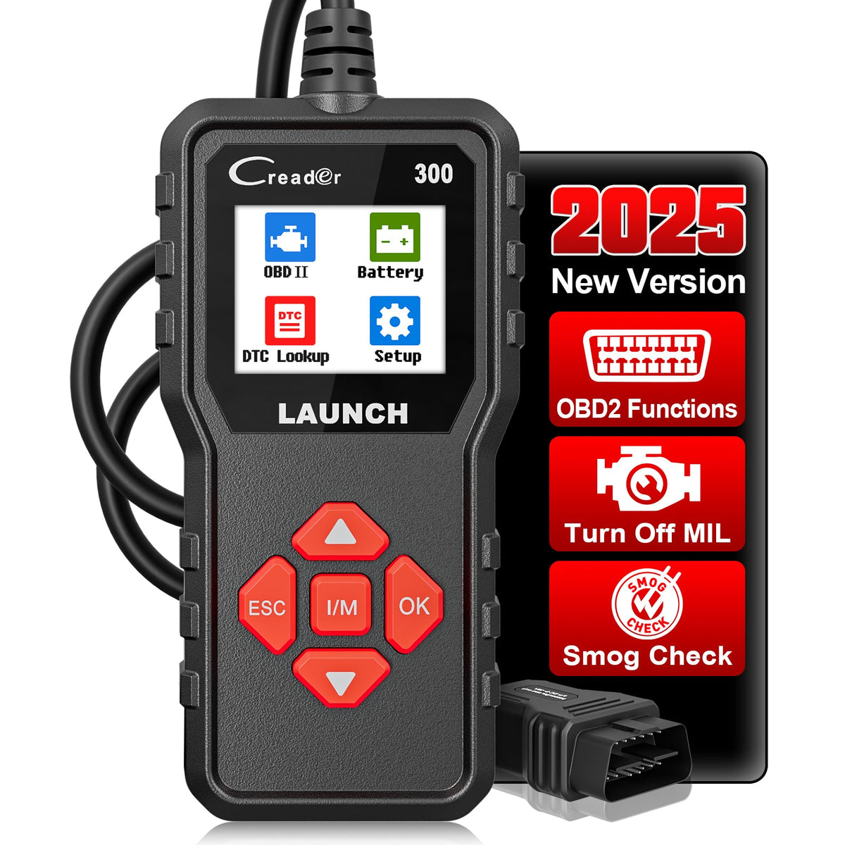 LAUNCH X431 Cr300 Obd2-scanner can Diagnostic tools For Autocode readers Lifetime free update
