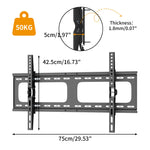 tilting wall mount for flatscreen-tv for 30-86 inch LED LCD