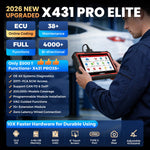 LAUNCH 2026 X431 PRO ELITE bidirectional Auto Scan Tool All-in-One ECU coding Diagnoseapparaat 2 year free